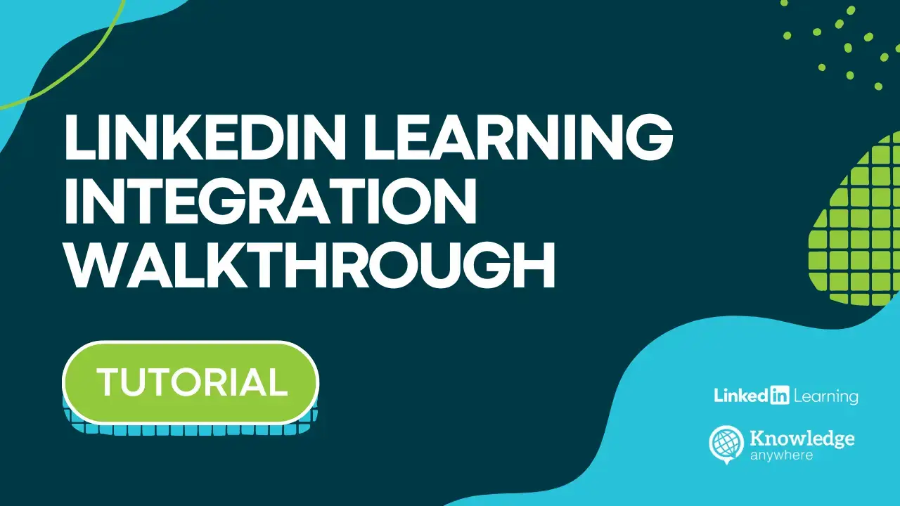 How To Access Linkedin Learning S Library Through Knowledge Anywhere S Lms
