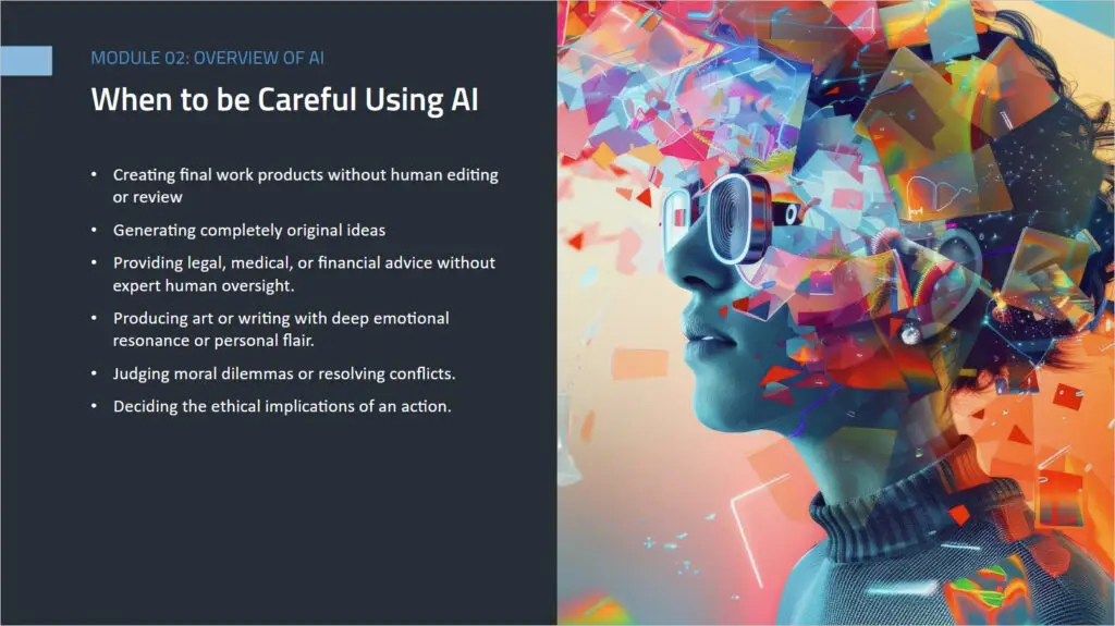 Screenshot for AI course.