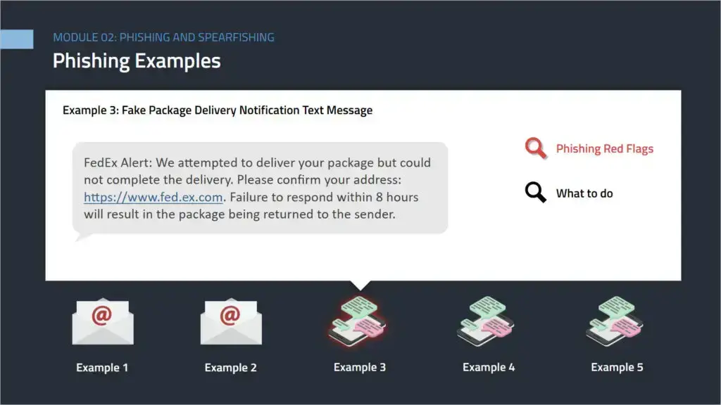 Screenshot 1 to the course Introduction to Data Protection and Cybersecurity.