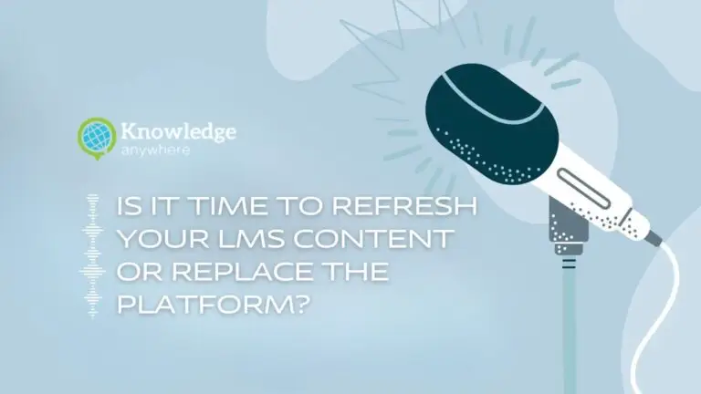 Visual for posdact Is It Time to Refresh Your LMS Content or Replace the Platform?