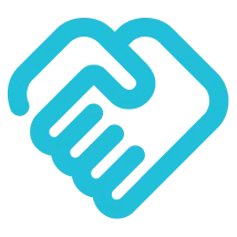 Vector of handshake.