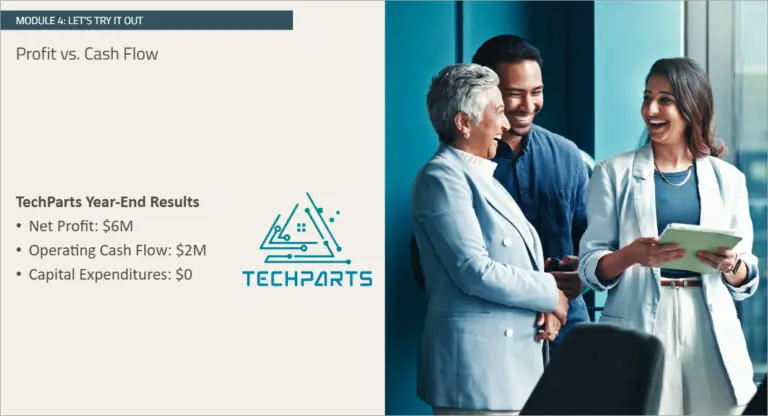Screenshot 04 for course on Financial Statement Fundamentals & Industry Patterns.