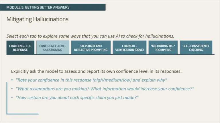 Screenshot 01 for course on Prompt AI Engineering.