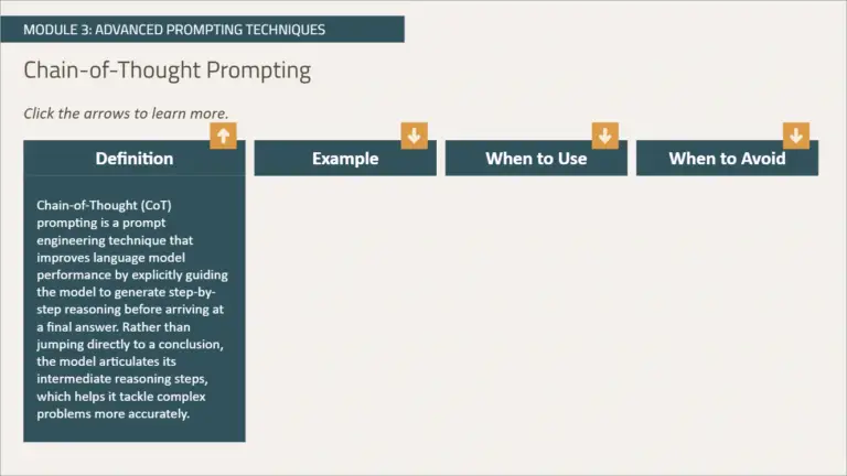 Screenshot 04 for course on Prompt AI Engineering.